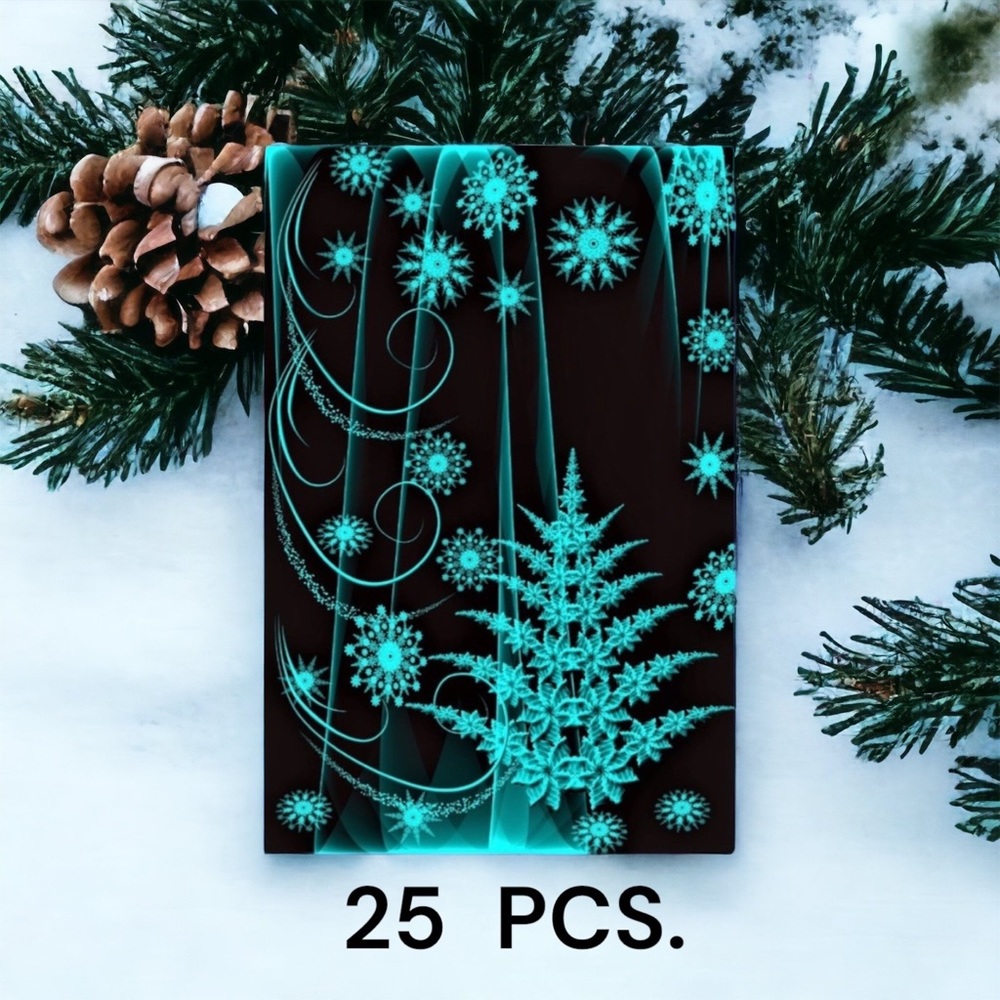 25 10X13 Emerald Tree Poly Mailer PRICE IS FIRM - Picture 4 of 8